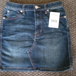 Free People Denim Skirt NWT
